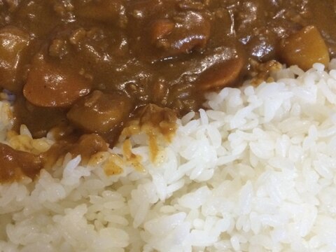 生クリームたっぷりカレー(❁・∀・❁)